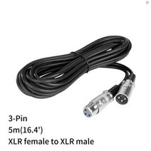 BOYA XLR-C1 C3 C5 C8 여성 XLR 마이크 케이블 인터뷰 Vlog 촬영 비디오 제작 및 Moree Mic 어댑터 1 미터, 03 XLR-C5
