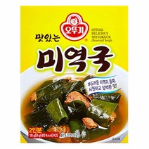 오뚜기 B/오뚜기 맛있는 미역국 18g, 12개