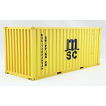 컨테이너 미니어쳐 모형 1:20 인테리어 소품 장식 장난감, MSC 지중해 운항