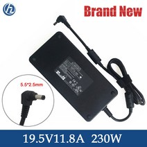 AC DC 어댑터 230W 19.5V 11.8A Msi S93-0409090-D04 GT73VR GTX 1070 Quadro P5000 GT62VR Dominator Pro, 06 No need cable