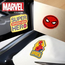 MARVEL 마블 차량용 스파이더맨 리무버블 스티커 SET_자유형