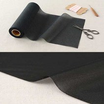 소잉데일리] 롤 실크심지, 선택완료, 고급 롤 실크심지_블랙