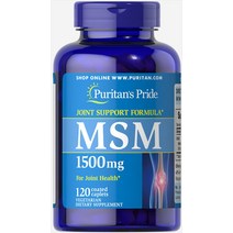 퓨리탄프라이드 MSM 1500mg 120정, 1개, 기본