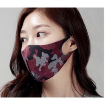 국내생산 KF94급 구리 향균 3D 패션마스크 연애인마스크 빨아쓰는 재사용마스크 M L