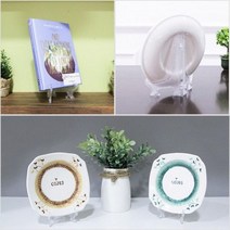 접시 액자 상패 진열대, 중 2P