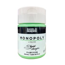 쉴드 모노폴리 아크릴물감 낱색 (250ml)66색, 600 white