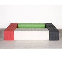 장스툴 벤치 통스툴 1600 대기용의자 롱벤치 배드벤치, 블랙