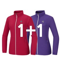 1+1 여자 봄 여름 메쉬 바람막이 RJ23 통기성 좋은 경량 자켓 점퍼 90~110