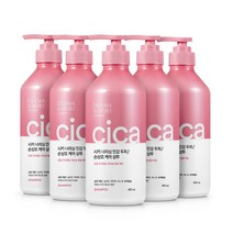 더마앤모어 시카 너리싱 샴푸, 600ml, 5개
