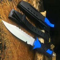 해루질 스킨스쿠버 다이빙 잠수 칼 수중 나이프 블루