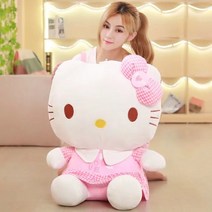 대형 헬로키티 인형 초대형 중형 선물용 소장용, 앉은 키 60cm