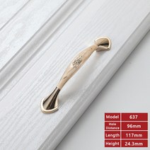 보트수리 WV 옐로우 골드 앰버 손잡이 96MM 128MM 서랍 주방 찬장 문 목가적 인 유럽 당김 가구 하드웨어, 09 637-96mm