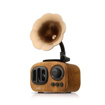 브리츠 BA-MK2 레트로 블루투스 스피커 원목느낌 감성 스피커 라디오 인테리어소품 엔틱스타일