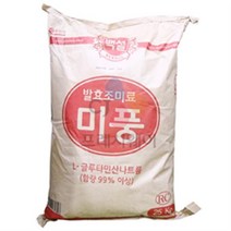 백설 미풍 (L-글루타민산나트륨99%이상 25kg), 25kg, 1개