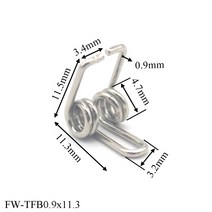 토션스프링 브로큰 컬링 아이언 스타일링 헤어 더블 리턴 비틀림 여러 모델, 06 FW-TFB12x41