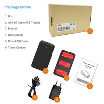 소형 위치 추적기 초소형 치매노인 GPS 자산 음성 모니터 방수 로케이터 년 대기 시간, 3g 1년차 플랫폼