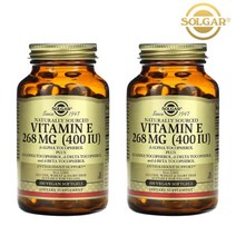 솔가 비타민E 토코페롤 400 100정 2통