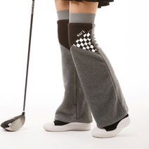 수이골프 방한 겨울 스포츠 레그워머 발토시 골프 스포츠, 다이아몬드 포인트, 그레이, M