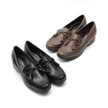 방울 리본 장식 여성수제화