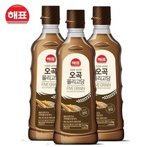 [해표] 오곡 올리고당 1.2kg, 3개입