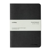Orbitkey 정리 노트 | 쉬운 목록 만들기 도트 그리드 페이지 및 우선 순위 지정 팁을 위한 빈 목록 페이지가 있는 A6 포켓 노트 | 재활용 FSC 인증 용지에 콩 잉크로