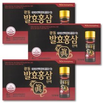 광동 발효 홍삼진액 100ml x 30개입, 3개, 단품