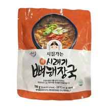 시집가는 청국장 마 시래기 뼈해장국 600g 5팩, 900g, 5개