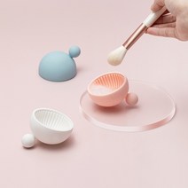 메이크업 화장솔 브러쉬 세척 판 클리닝 브러시 클린 매트 패드 실리콘 클리너 파운데이션 코스메틱 도구 스크러버 젤 청소 핸드 툴, 하얀