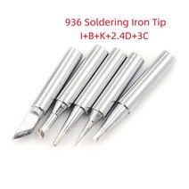 인두기 인두기세트 납땜인두기 자동납땜기 납땜기 PCB인두기5-10Pcs I+B+K+2.4D+3C Soldering Iron Pure, 10 5pcs