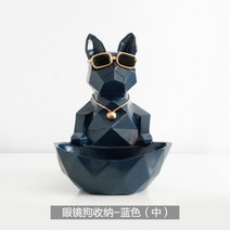 특이하고 예쁜 북유럽 인테리어 행운의 고양이 열쇠 보관 소품 장식 집들이 결혼 생일 입학 졸업 원룸 선물, 19013블랙블루