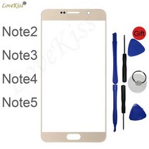 휴비나인 스마트폰터치패널 삼성 갤럭시 노트 2 3 4 5 N7100 N9000 N910 N920 Note4 Note5 터치 스크린 센서 전면 패널 디지타이저 유리 TP 교체 Sam, 없음, Note 4 White