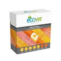 국내배송 에코버 뉴올인원 식기세척기세제 440g 주방세제 타블렛세제 업소용세제, 1