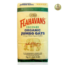 라이브잇 플라하반 점보 오트플레이크 유기농, 9개, 1kg