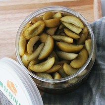 3년 숙성 하동 유기농 황매실청 1000ml 매실원액 매실스틱 20포 60포 장아찌 400g 1kg, 매실장아찌 1kg