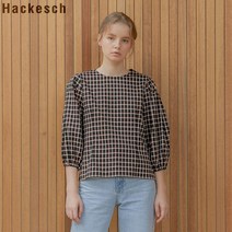 하케쉬 Ballon Sleeve Blouse Black