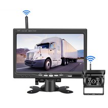 SUNV 차량용 무선 화물차 후방카메라 트럭 버스 카라반 픽업 SUV, 카메라 2대