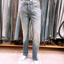 리바이스 00501-1256 501레귤러스트레이드핏 버튼 플레이 데님진 남성 청바지 100%면 NC