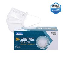 유한킴벌리 크린가드 크린 마스크 실끈형 50매 44273, 단품없음