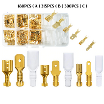 케이블 핀 커넥터 와이어 압착단자 암수세트 3type, B세트315pcs, 1개