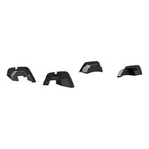 ARIES 2500450 Black Aluminum Front and Rear Jeep Wrangler JK Inner Fender Liner Wheel Well Guard Cov, 1