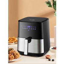 에어 프라이기 프라이어 오븐 전기 조리 튀김 기계 주방 홈 오일프리 온도 조절 전자동 smart air fryer 5l with oil airfyer with led, SF1014, 유럽 ​​연합