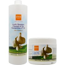 Ever Ego Garlic Hot Oil Treatment with Garlic 500 ml & Alter Ego Garlic Shampoo 1000 ml