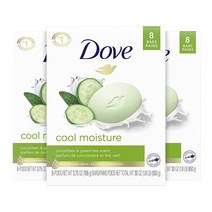 [정품] Dove 부드러운 피부를 위한 Dove go fresh Beauty Bar 오이와