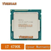 인텔 코어 i7-4790K i7 4790K 4.0 GHz 쿼드 코어 8 스레드 CPU 프로세서 88W 8M LGA 1150