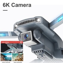 S179 GPS RC 드론 카메라 포함 6K 4k 5G 와이파이 FPV 광학 흐름 포지셔닝 쿼드콥터 브러시리스 모터 비행, 04 6K 3 Battery Bag