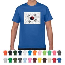 TCT-499 한국광복군 서명문 태극기 반팔티셔츠