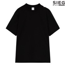 라운드넥 반팔 블랙 티셔츠 (PBIBH8060)