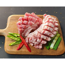 [생와사비소스증정] 국내산 한돈 생삼겹 껍데기오겹살 수육용 구이용 돼지고기 500g, 삼겹 3cm(구이용/스테이크)
