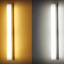 KANGA 충전식 무선 센서등 직부등 붙이는 LED 신발장 현관 베란다등 무드등 조명등 수면등 DE15, 30cm (웜화이트), 1개
