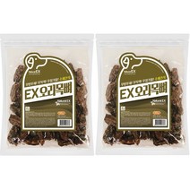네츄럴EX 460g 대용량 1+1 수제간식, 2팩, 오리 목뼈
